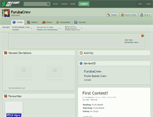 Tablet Screenshot of furubacrew.deviantart.com