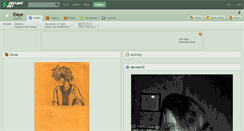 Desktop Screenshot of elaye.deviantart.com
