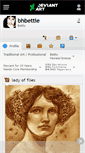 Mobile Screenshot of bhbettie.deviantart.com