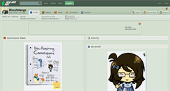 Desktop Screenshot of biscuitmango.deviantart.com