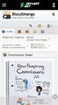 Mobile Screenshot of biscuitmango.deviantart.com