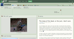 Desktop Screenshot of mutronborg.deviantart.com