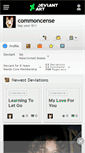 Mobile Screenshot of commoncense.deviantart.com