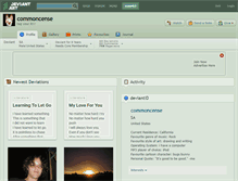 Tablet Screenshot of commoncense.deviantart.com