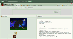 Desktop Screenshot of dragonfire782001.deviantart.com