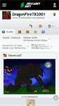 Mobile Screenshot of dragonfire782001.deviantart.com