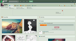 Desktop Screenshot of ellyax.deviantart.com
