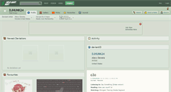 Desktop Screenshot of djhunk24.deviantart.com