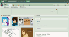 Desktop Screenshot of kiyari.deviantart.com