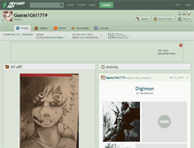 Tablet Screenshot of gaaras1girl1719.deviantart.com