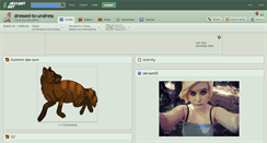 Desktop Screenshot of dressed-to-undress.deviantart.com