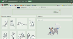 Desktop Screenshot of menessi.deviantart.com