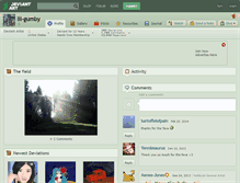 Tablet Screenshot of lil-gumby.deviantart.com