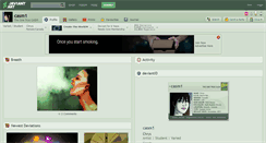 Desktop Screenshot of casm1.deviantart.com