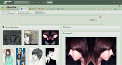 Desktop Screenshot of kikyo-kina.deviantart.com