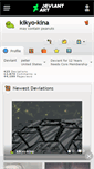 Mobile Screenshot of kikyo-kina.deviantart.com