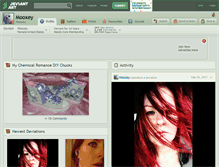 Tablet Screenshot of mooxey.deviantart.com