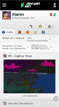 Mobile Screenshot of kiaren.deviantart.com