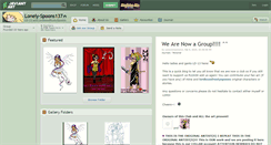 Desktop Screenshot of lonely-spoons137.deviantart.com