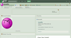 Desktop Screenshot of geraldplz.deviantart.com