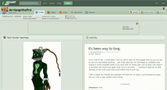 Desktop Screenshot of devilangelthefirst.deviantart.com