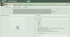Desktop Screenshot of pashur.deviantart.com