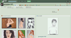 Desktop Screenshot of jamesbaker1987.deviantart.com