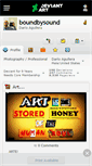 Mobile Screenshot of boundbysound.deviantart.com