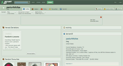 Desktop Screenshot of paxluvfelicitas.deviantart.com