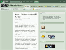 Tablet Screenshot of childrenofthefence.deviantart.com
