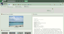Desktop Screenshot of mel312.deviantart.com