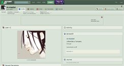 Desktop Screenshot of m-master.deviantart.com