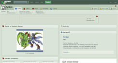Desktop Screenshot of funkyc.deviantart.com