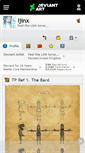 Mobile Screenshot of ljinx.deviantart.com