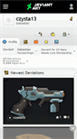 Mobile Screenshot of czysta13.deviantart.com
