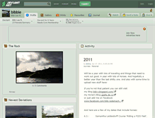 Tablet Screenshot of bibbie.deviantart.com