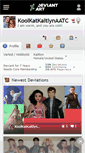 Mobile Screenshot of koolkatkaitlynaatc.deviantart.com