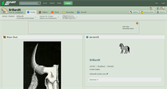 Desktop Screenshot of bribandit.deviantart.com