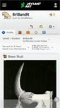 Mobile Screenshot of bribandit.deviantart.com
