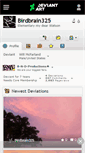 Mobile Screenshot of birdbrain325.deviantart.com