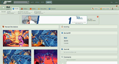 Desktop Screenshot of 8bd.deviantart.com