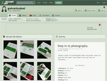 Tablet Screenshot of godwantsudead.deviantart.com