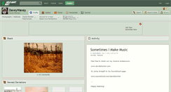 Desktop Screenshot of daveywavey.deviantart.com