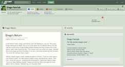 Desktop Screenshot of drago-fanclub.deviantart.com