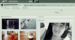 Desktop Screenshot of buymeafuckingcupcake.deviantart.com