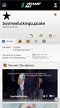 Mobile Screenshot of buymeafuckingcupcake.deviantart.com