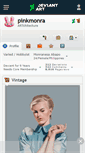 Mobile Screenshot of pinkmonra.deviantart.com