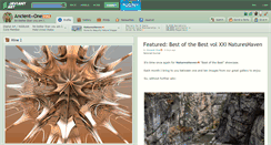 Desktop Screenshot of ancient--one.deviantart.com