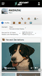 Mobile Screenshot of mashchic.deviantart.com