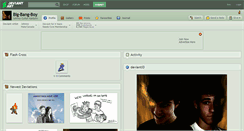 Desktop Screenshot of big-bang-boy.deviantart.com